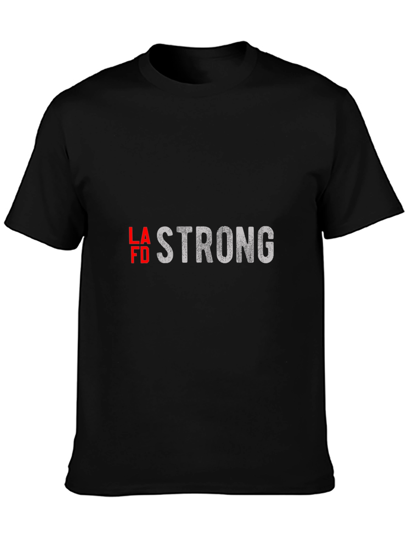 LAFD Strong Black T-Shirt