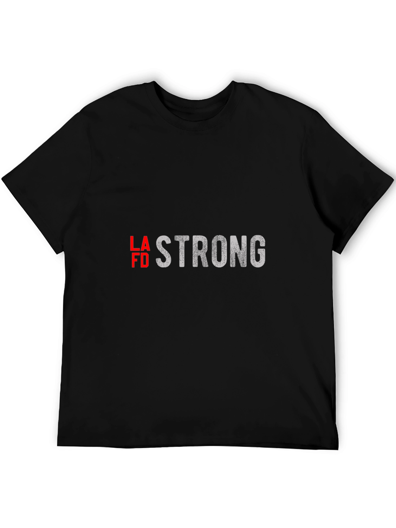 LAFD Strong Black T-Shirt