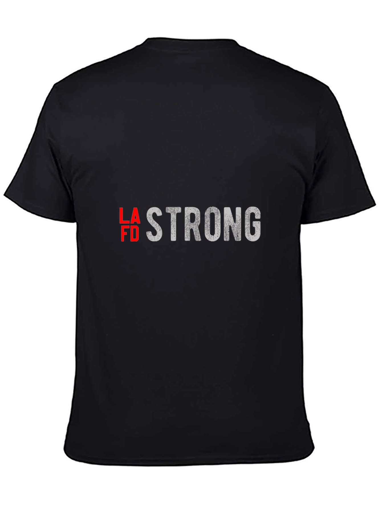 LAFD Strong Black T-Shirt