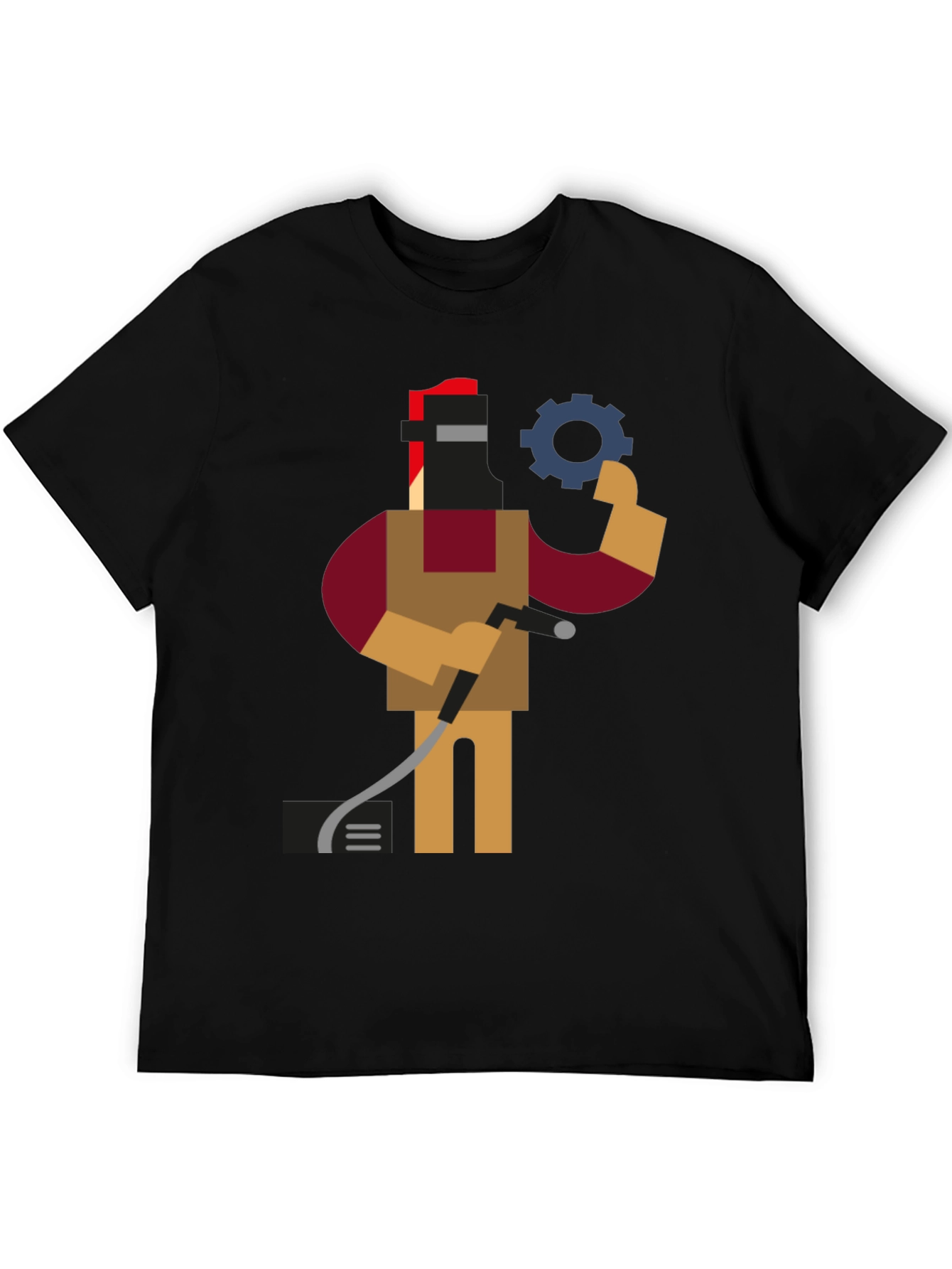Welder Graphic Tee - Cool & Unique Design