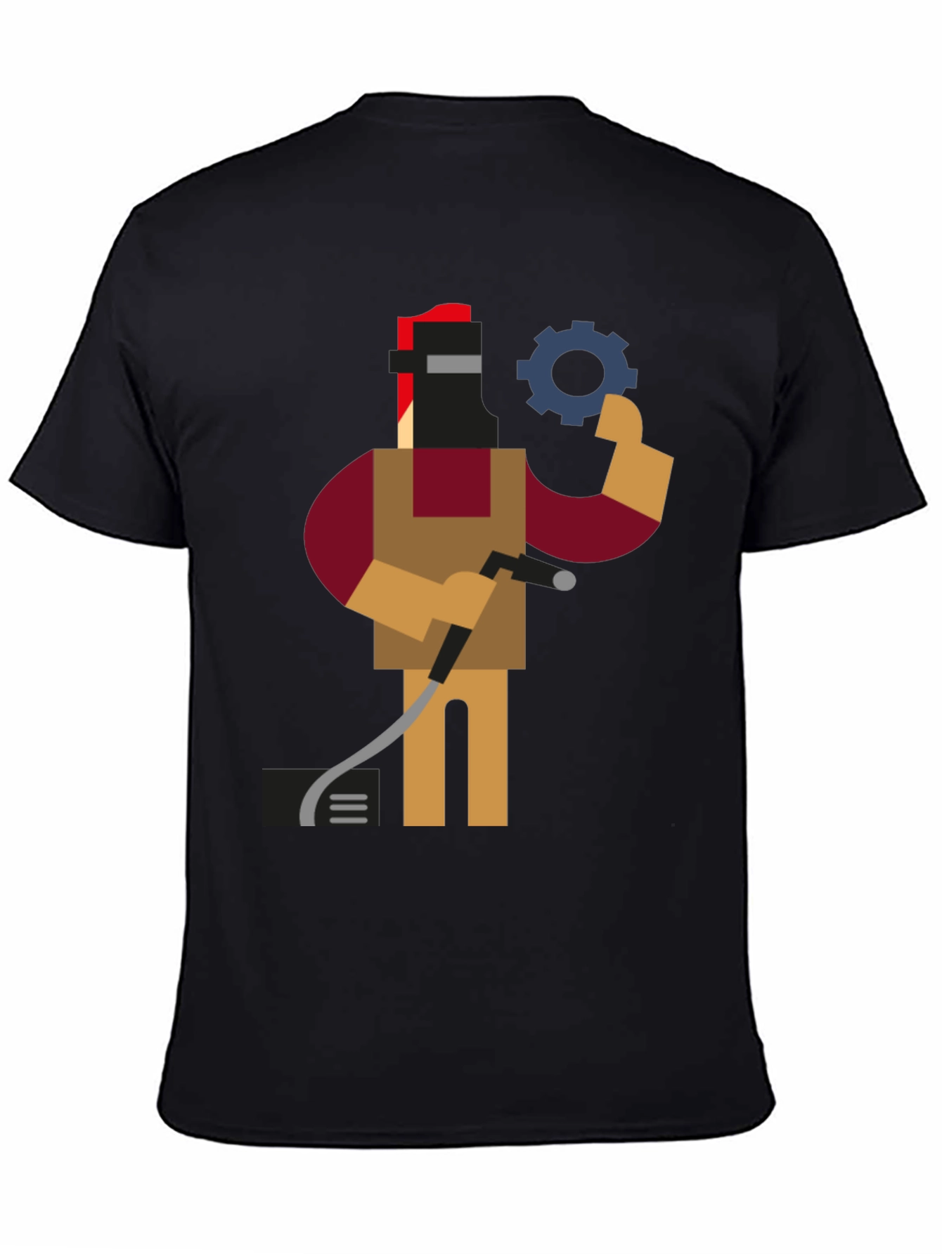 Welder Graphic Tee - Cool & Unique Design
