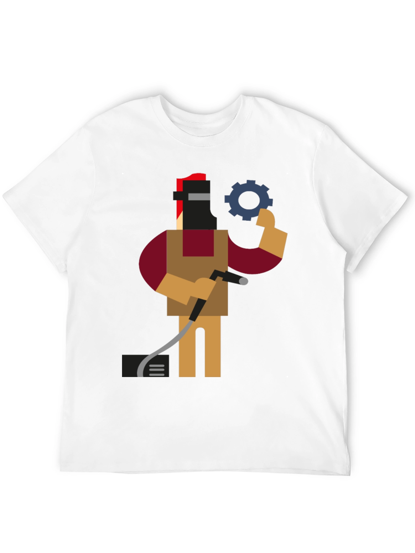Welder Graphic Tee - Cool & Unique Design