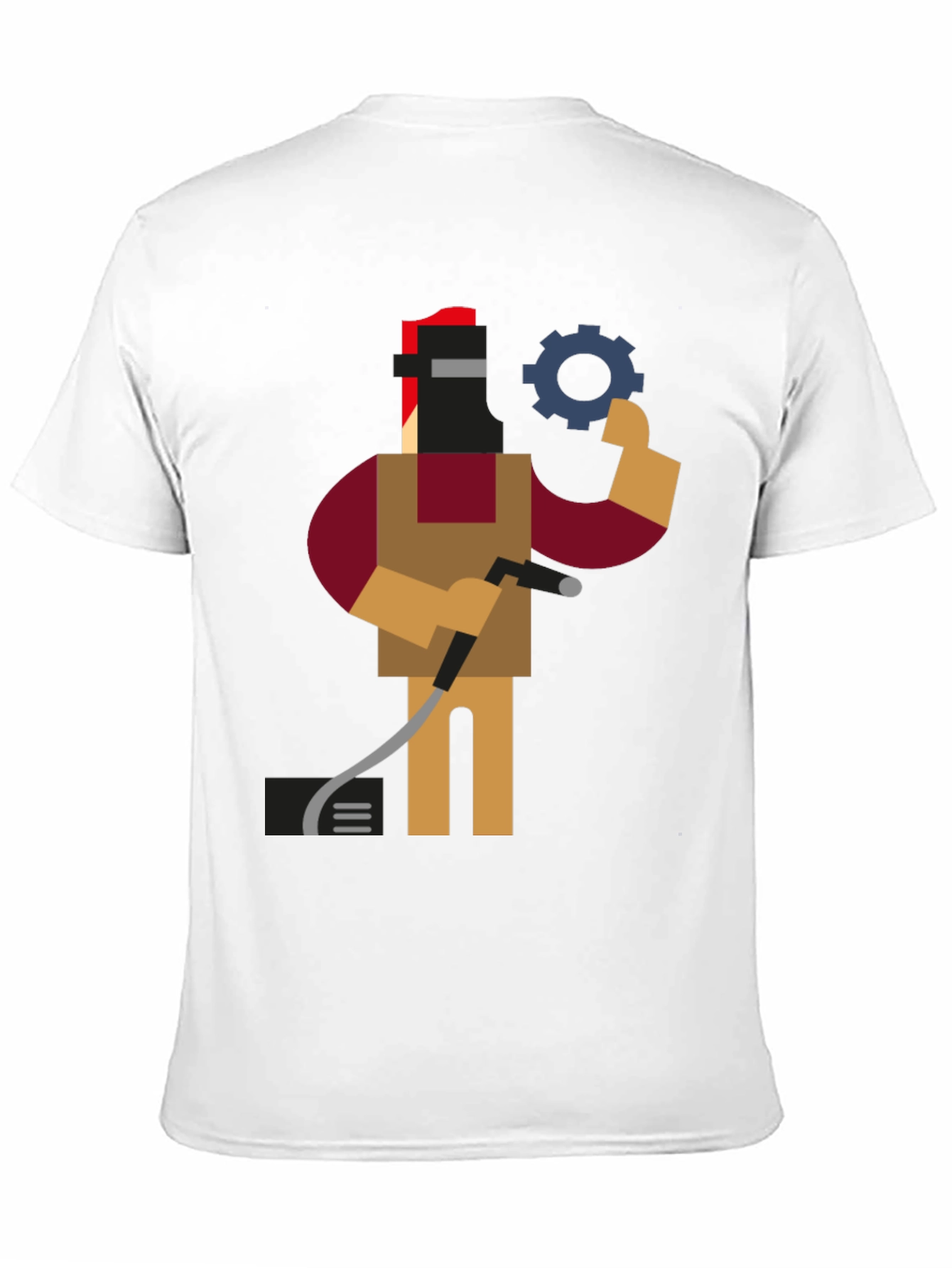 Welder Graphic Tee - Cool & Unique Design