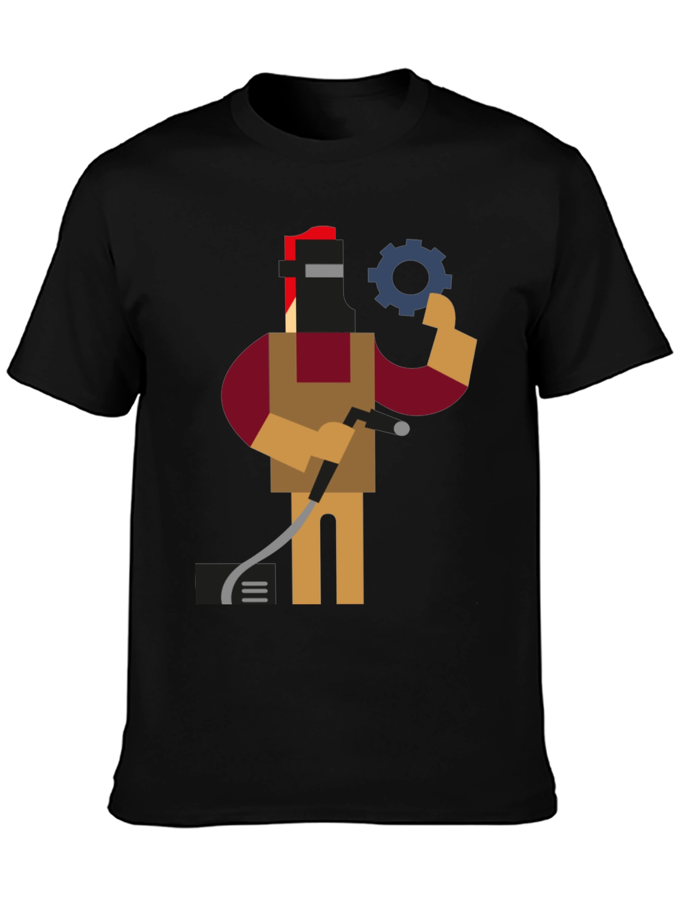 Welder Graphic Tee - Cool & Unique Design