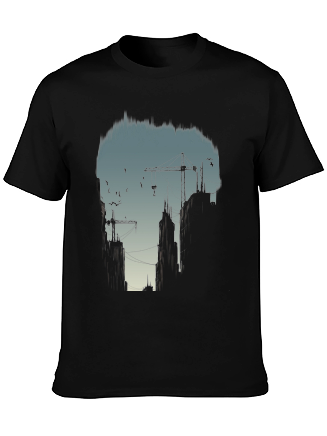 Urban Silhouette Black T-Shirt