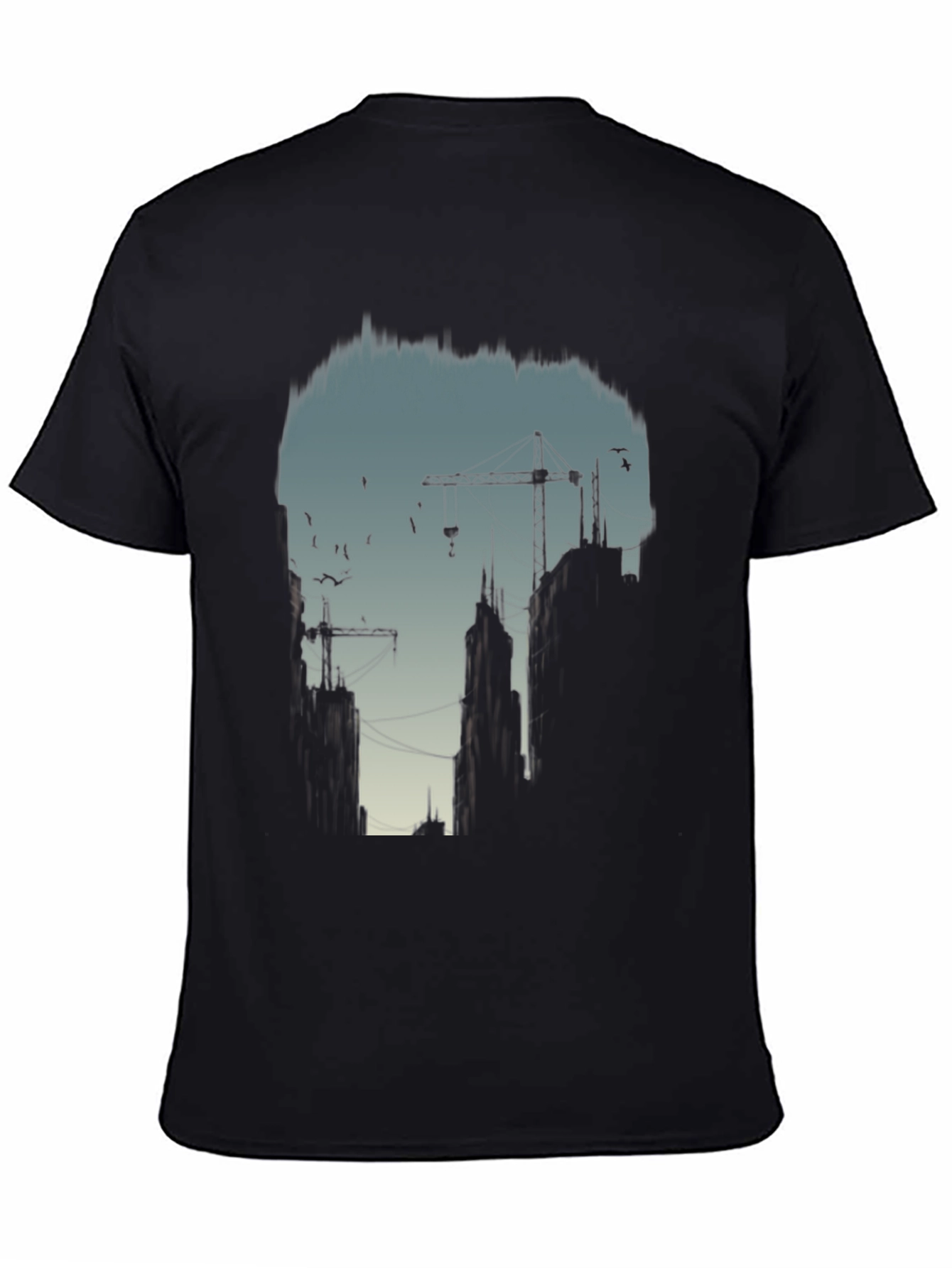 Urban Silhouette Black T-Shirt