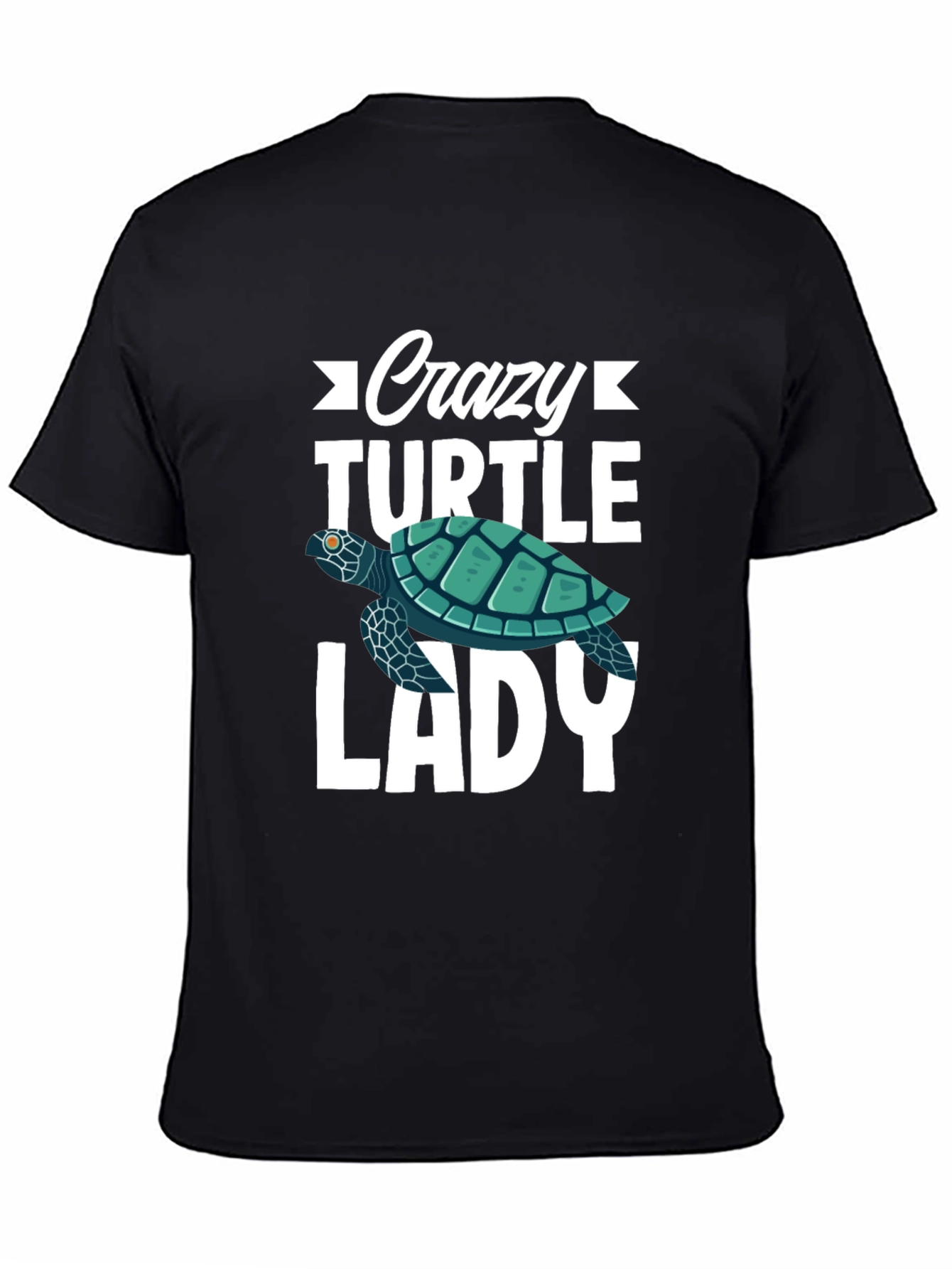 Crazy Turtle Lady Graphic Tee