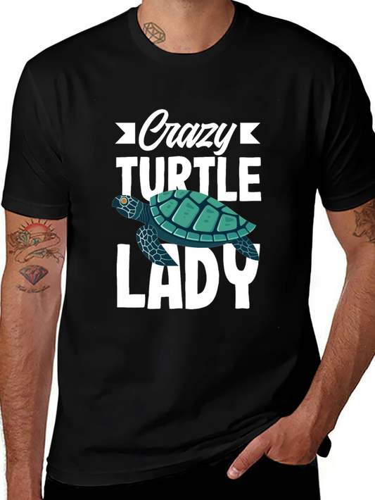 Crazy Turtle Lady Graphic Tee