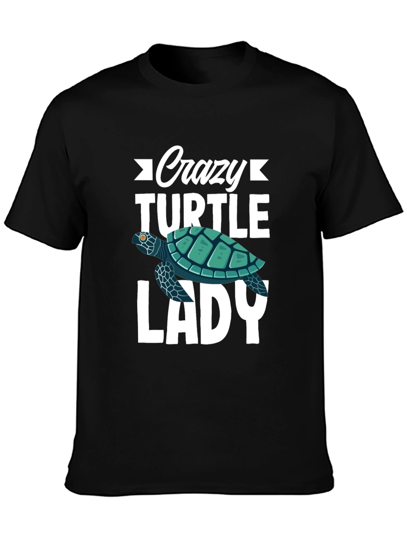 Crazy Turtle Lady Graphic Tee