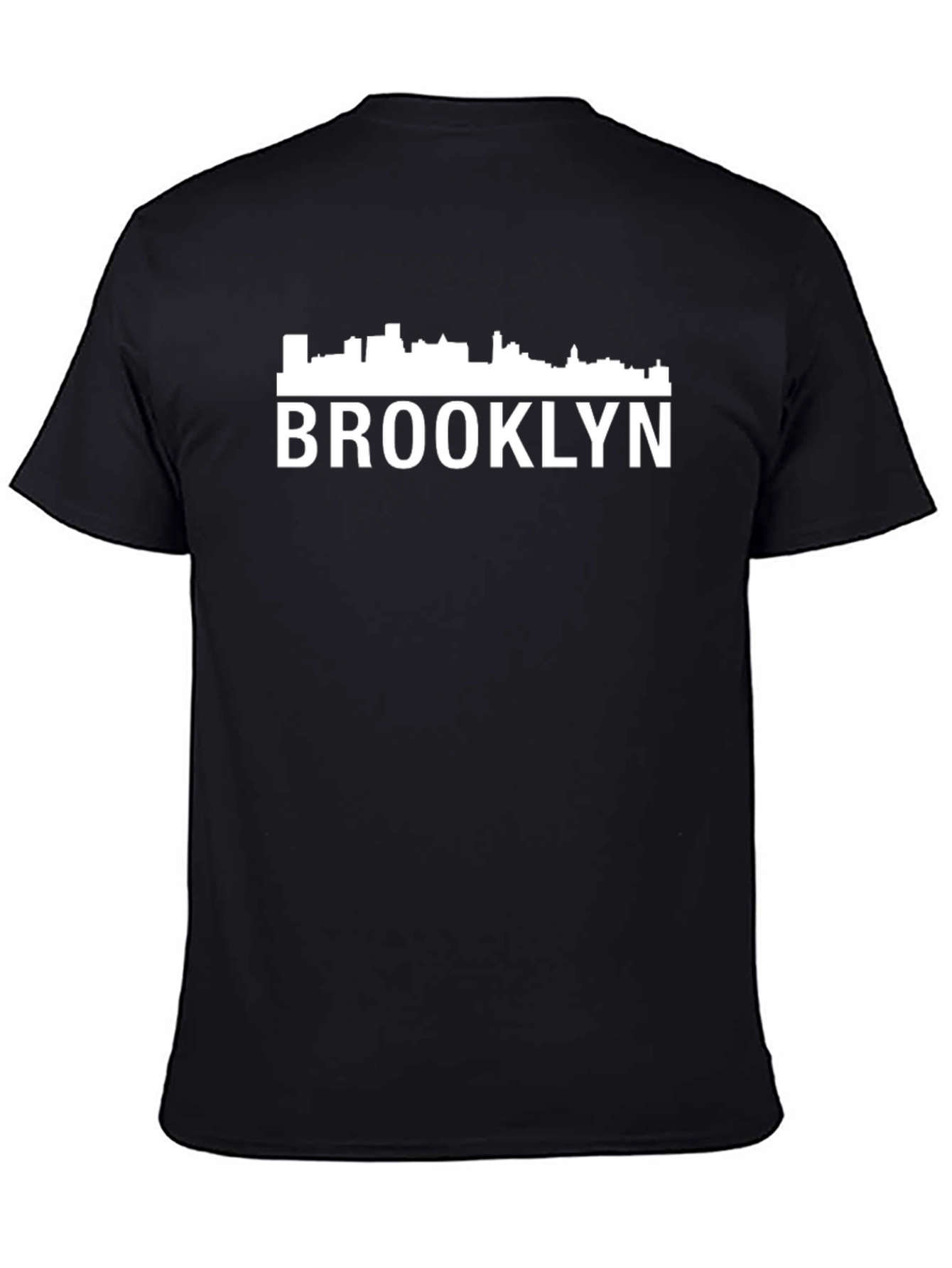 Brooklyn Skyline Graphic Tee - Black
