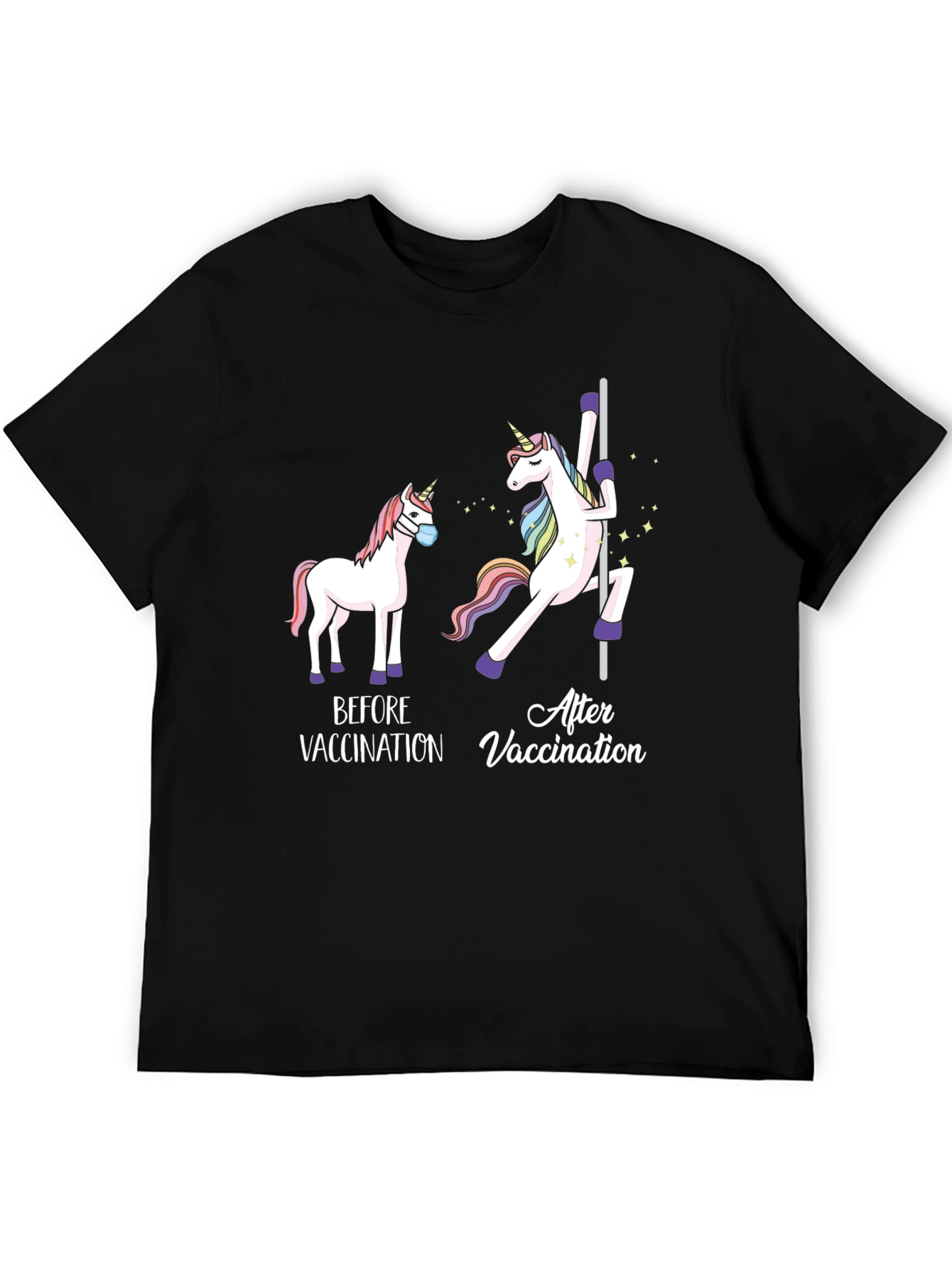 Vaccinated Unicorn T-Shirt