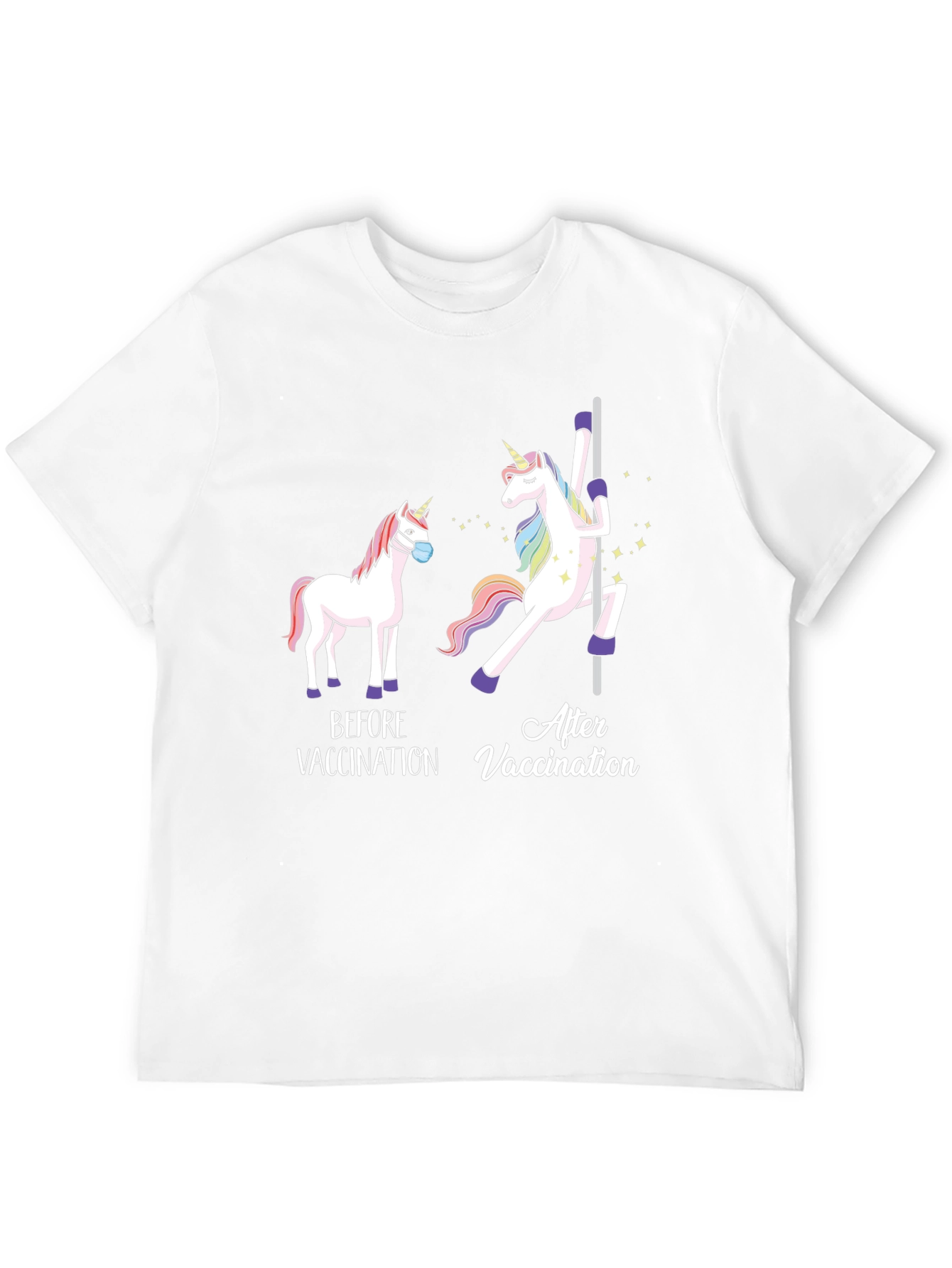Vaccinated Unicorn T-Shirt