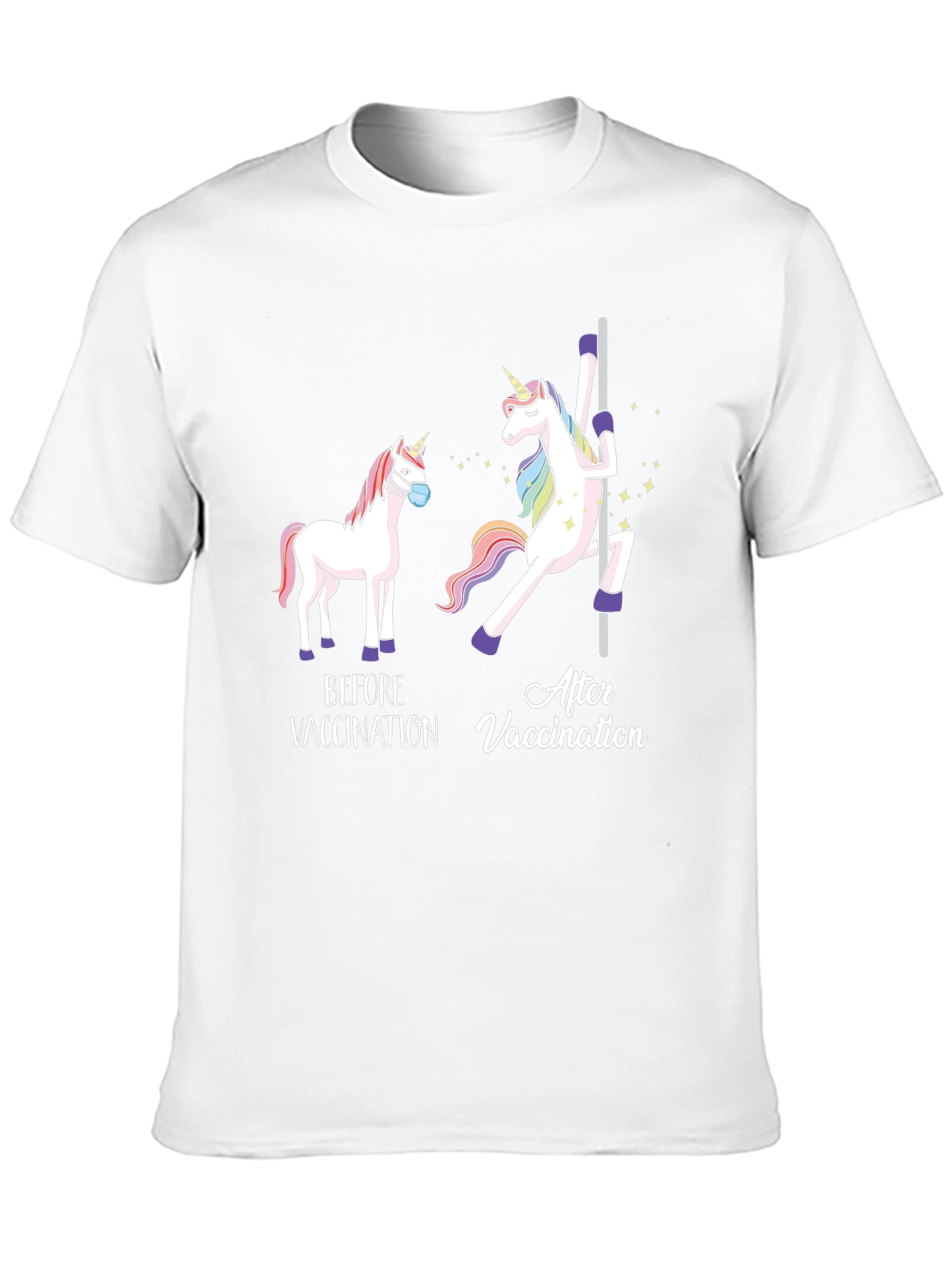 Vaccinated Unicorn T-Shirt