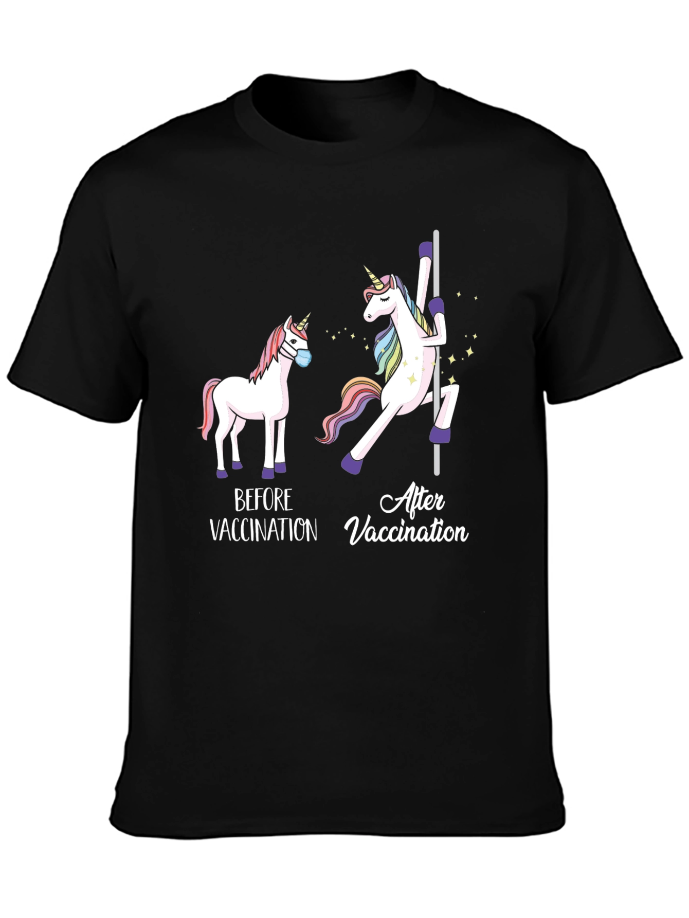 Vaccinated Unicorn T-Shirt