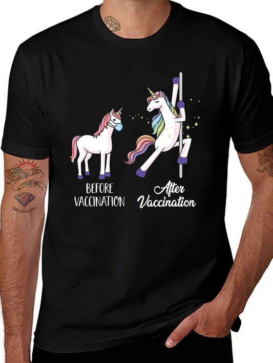 Vaccinated Unicorn T-Shirt