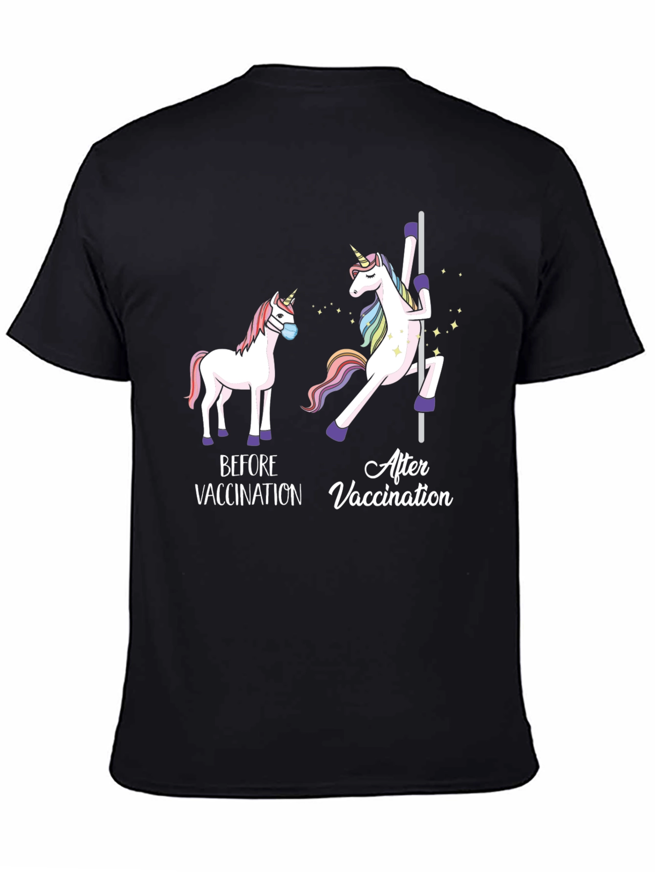 Vaccinated Unicorn T-Shirt