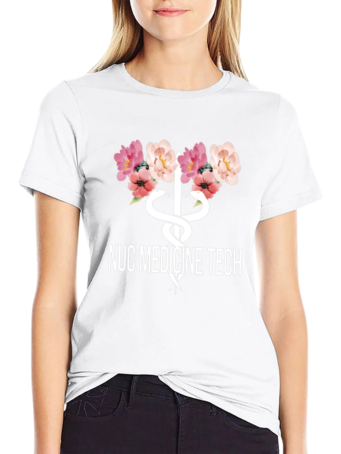 Nuc Medicine Tech Floral T-Shirt