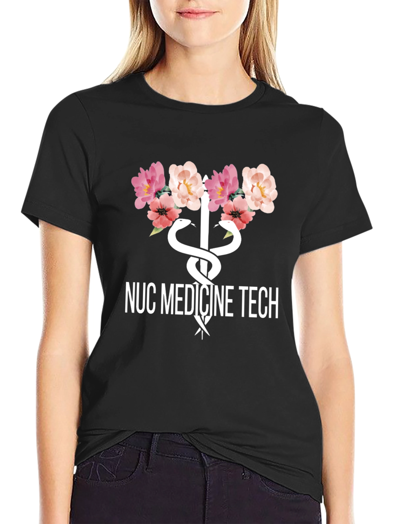 Nuc Medicine Tech Floral T-Shirt