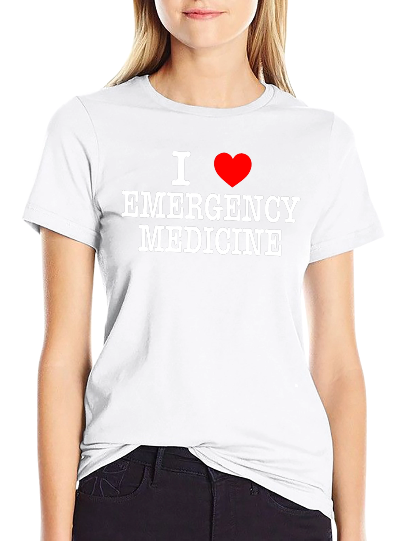 I Love Emergency Medicine Graphic T-Shirt