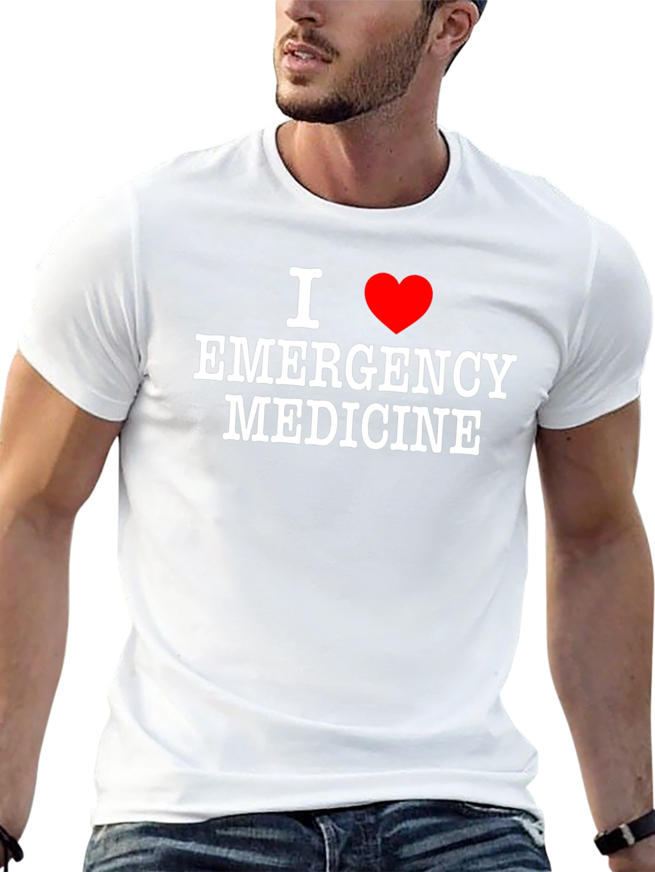 I Love Emergency Medicine Graphic T-Shirt