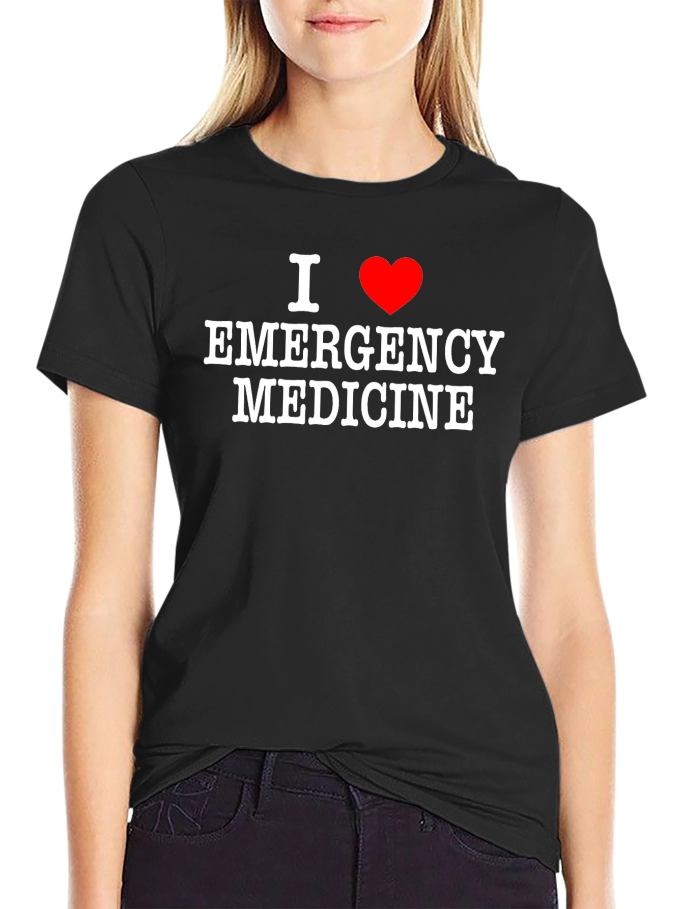 I Love Emergency Medicine Graphic T-Shirt