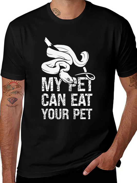 My Pet Can Eat Your Pet Snake T-Shirt