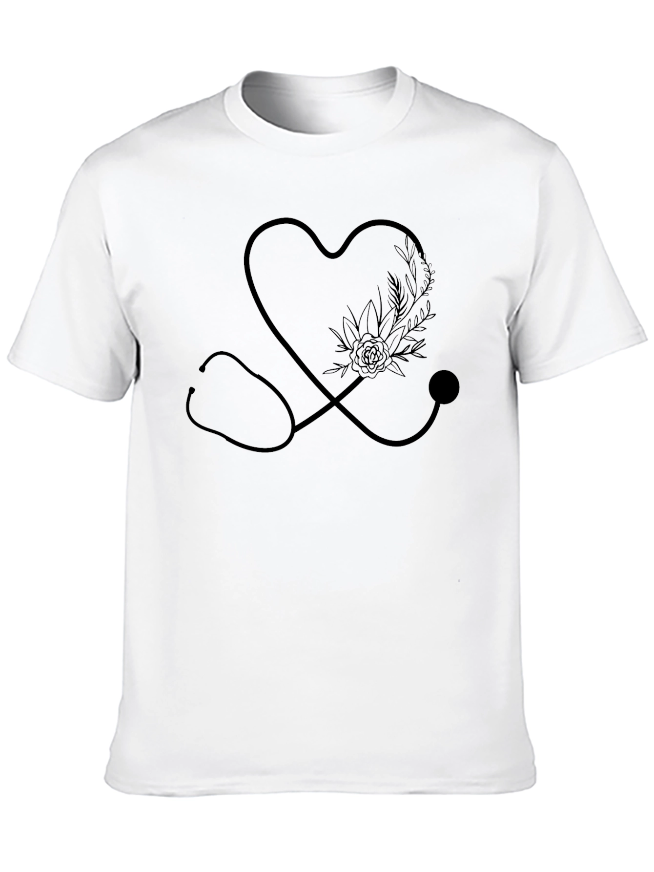 Heart Stethoscope Graphic Tee - Unisex