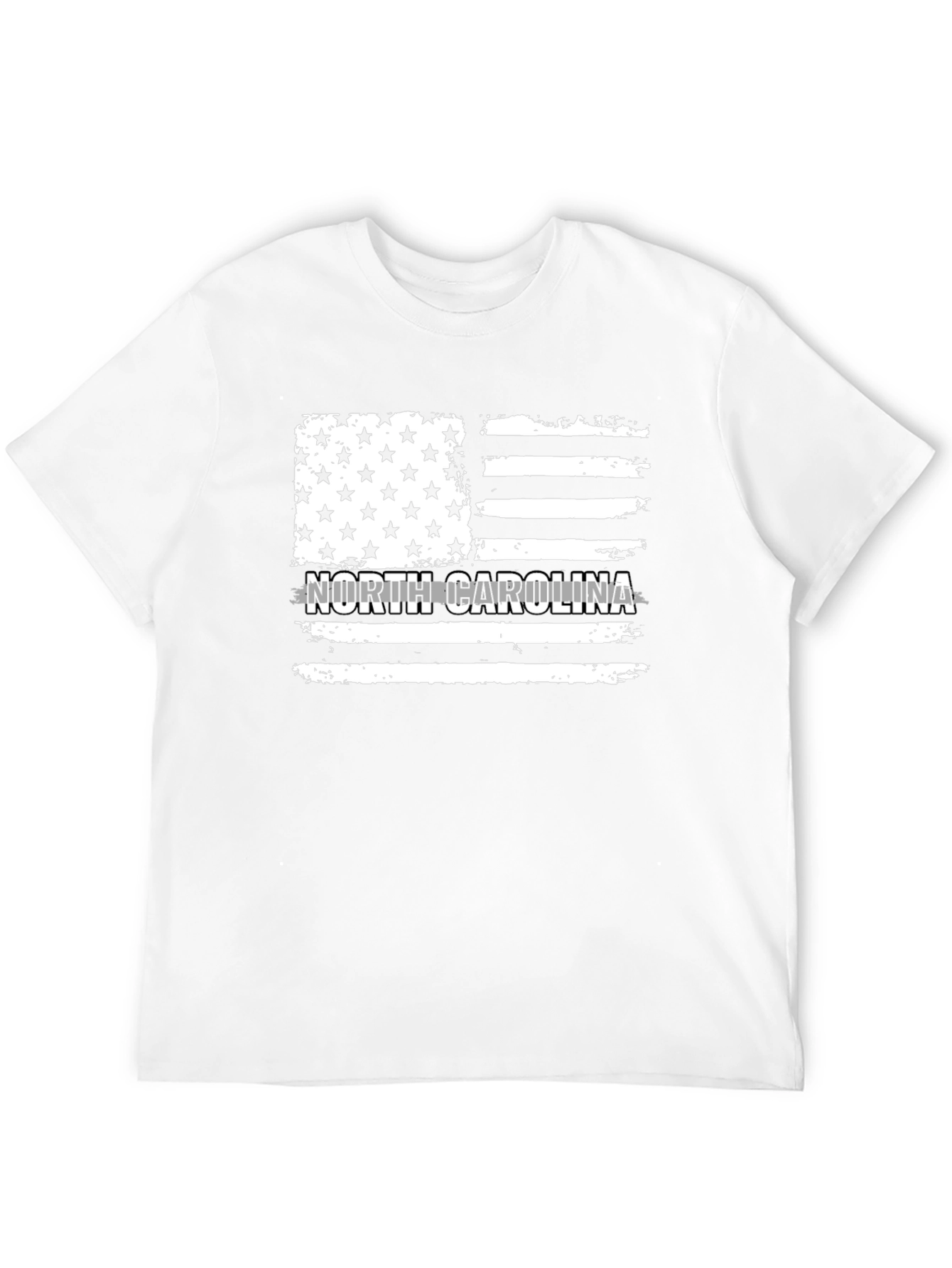 North Carolina Flag Graphic T-Shirt