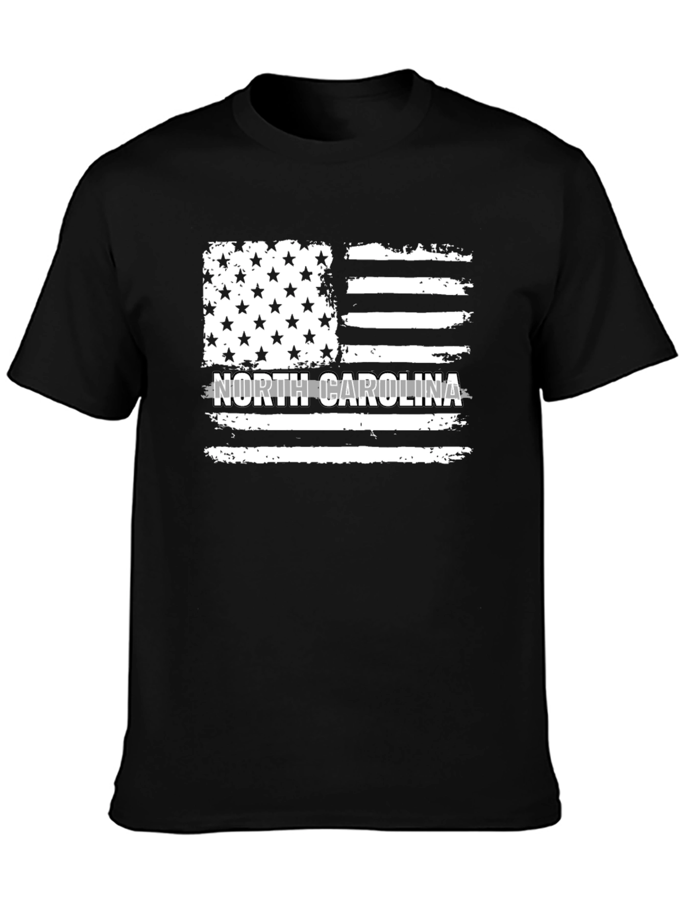 North Carolina Flag Graphic T-Shirt