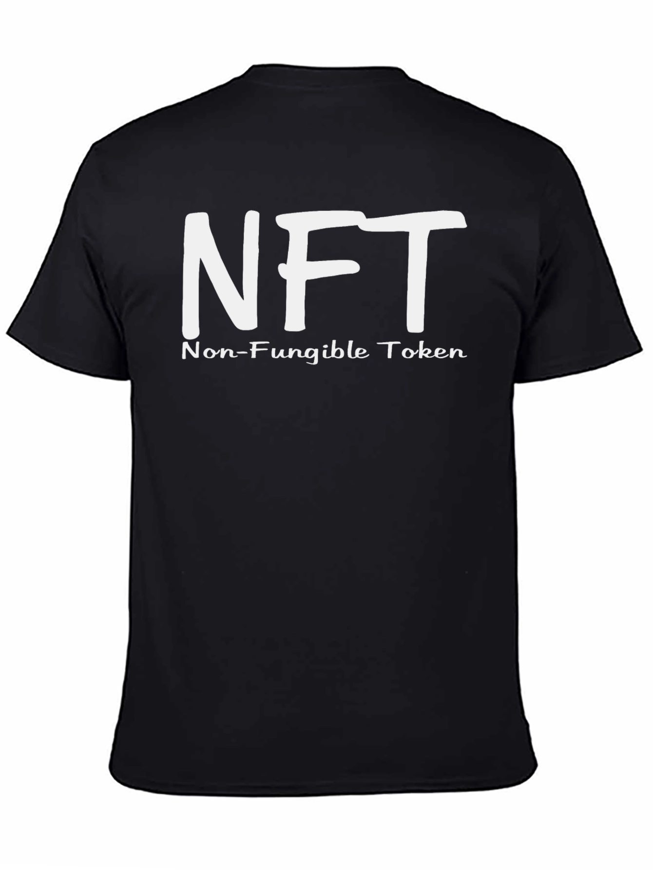 NFT Non-Fungible Token Black T-Shirt