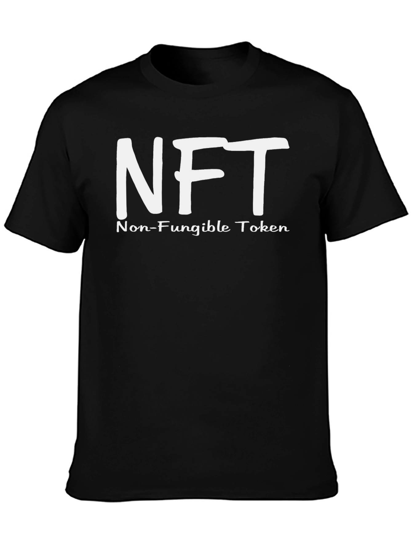 NFT Non-Fungible Token Black T-Shirt