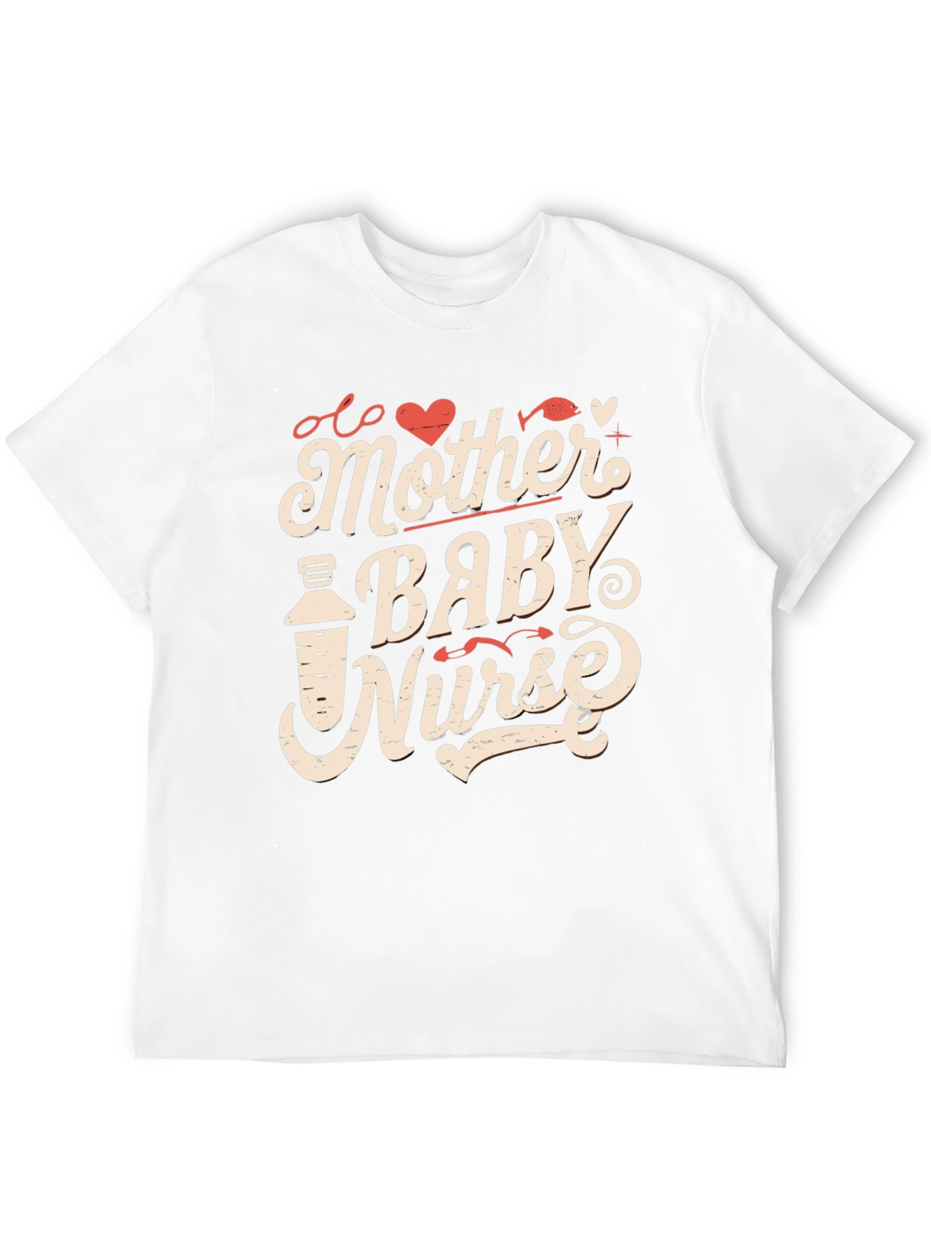 Mother Baby Nurse Graphic T-Shirt - Unisex