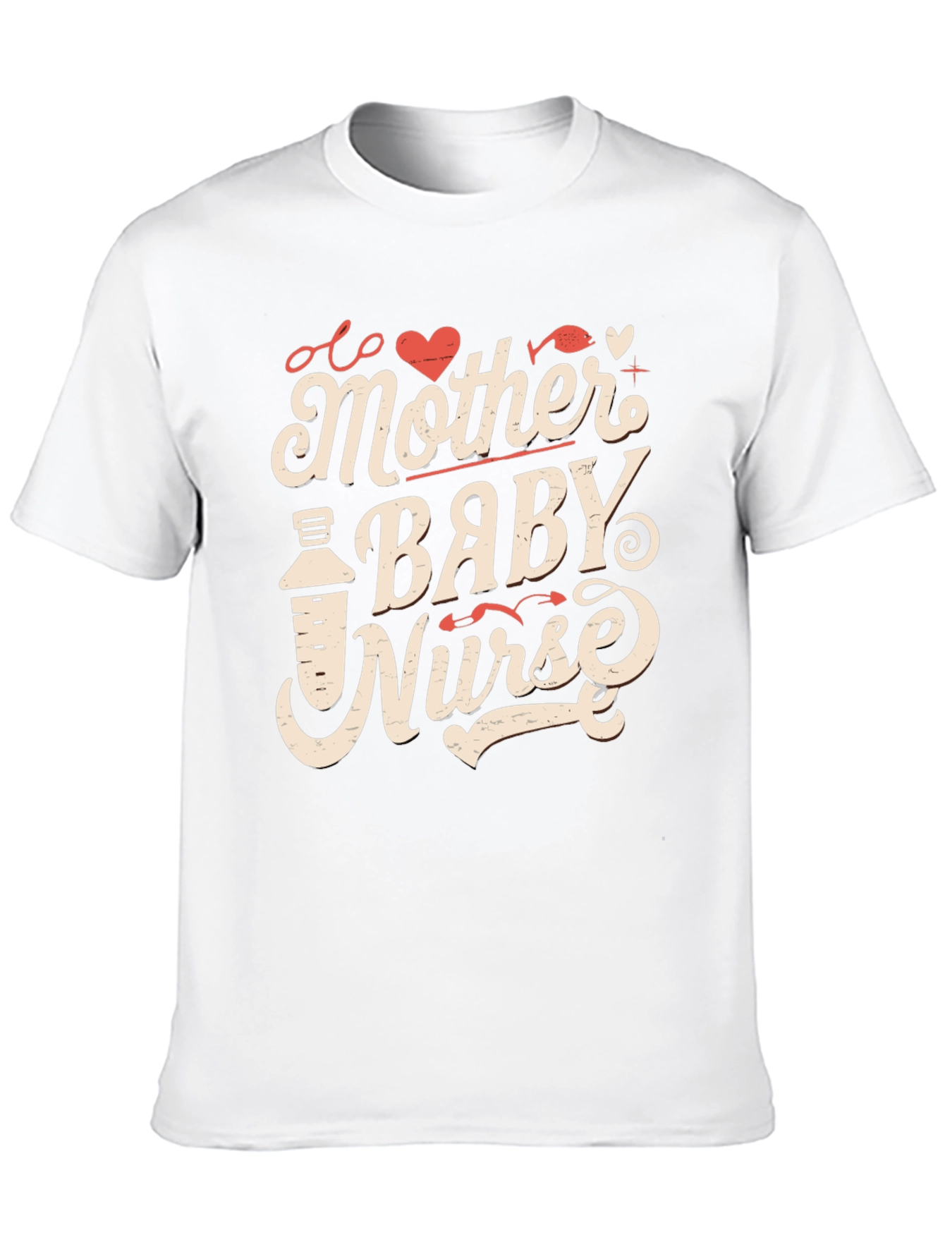Mother Baby Nurse Graphic T-Shirt - Unisex