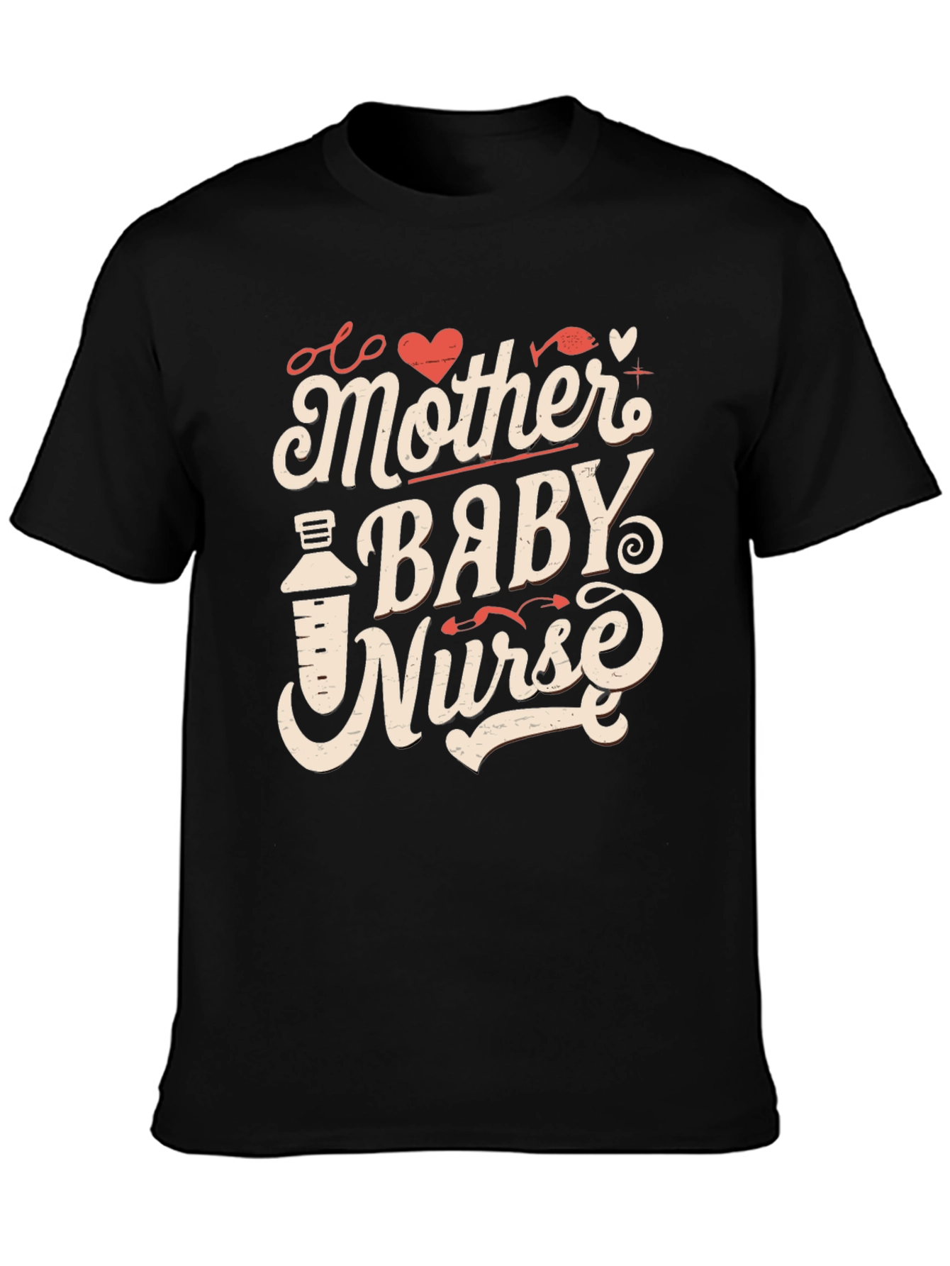 Mother Baby Nurse Graphic T-Shirt - Unisex