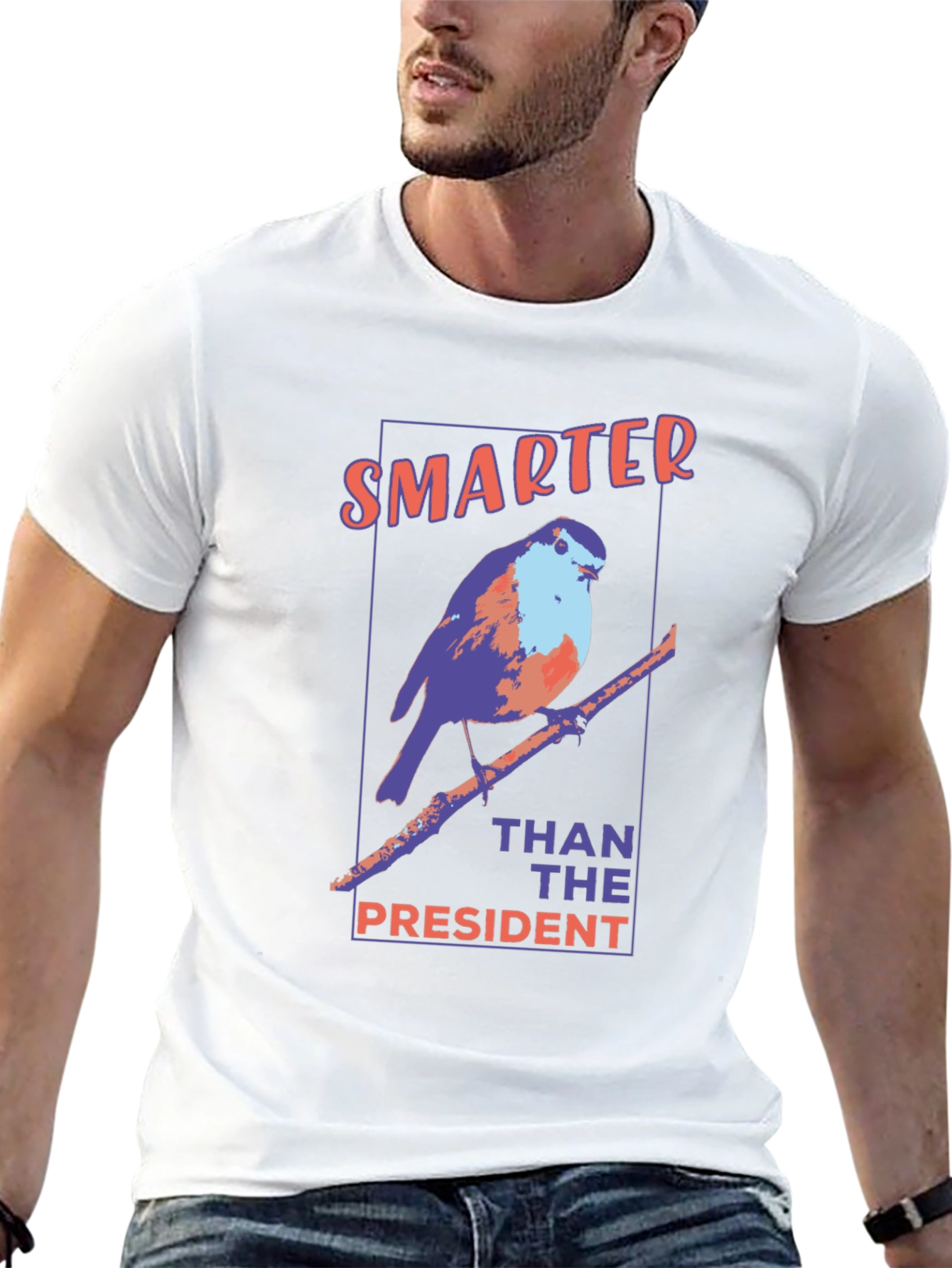Smarter Than The President Graphic Tee