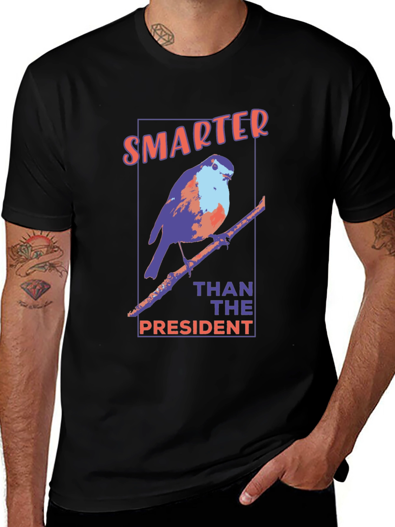 Smarter Than The President Graphic Tee