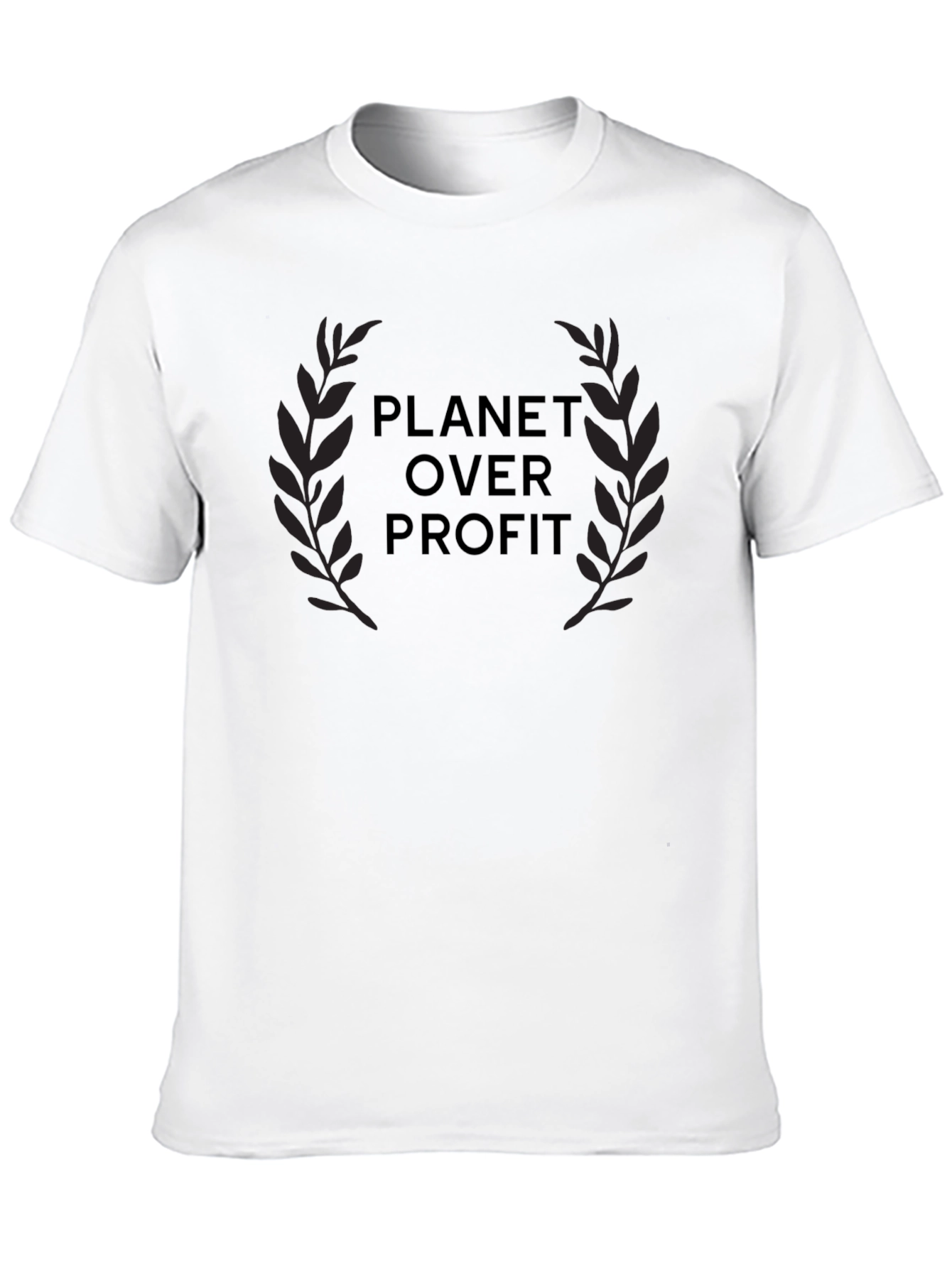 Planet Over Profit Graphic Tee - Eco-Friendly Fashion