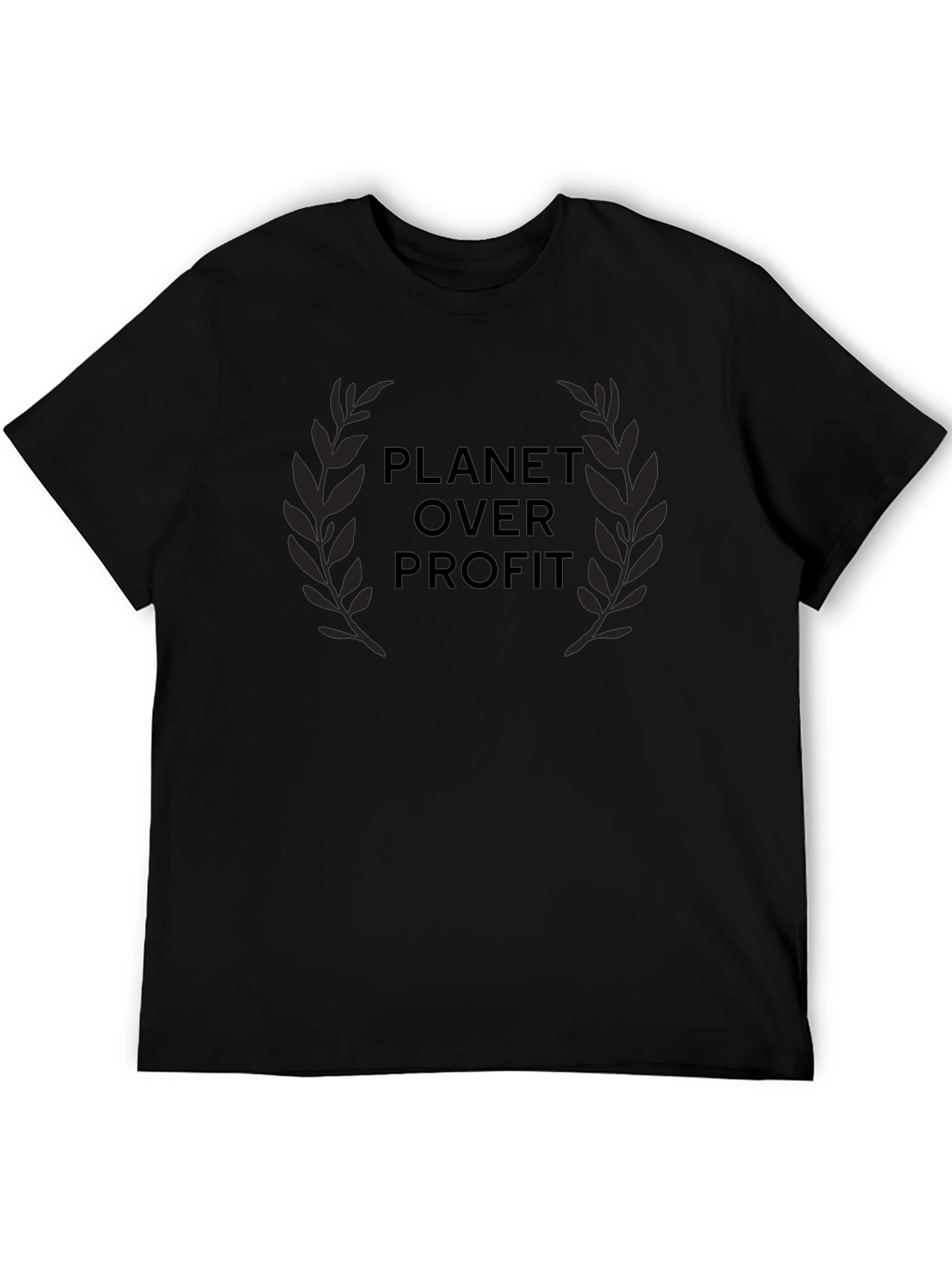 Planet Over Profit Graphic Tee - Eco-Friendly Fashion