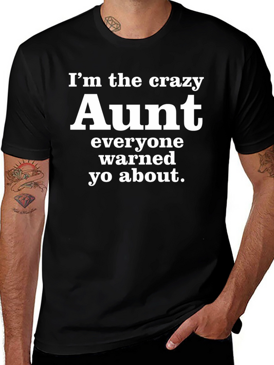 Crazy Aunt T-Shirt Funny Aunt Tee
