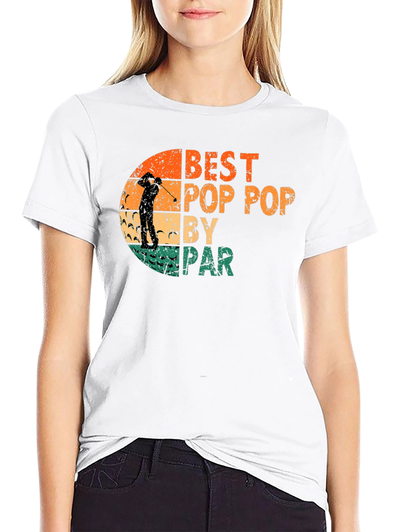 Best Pop Pop By Par Golf T-Shirt