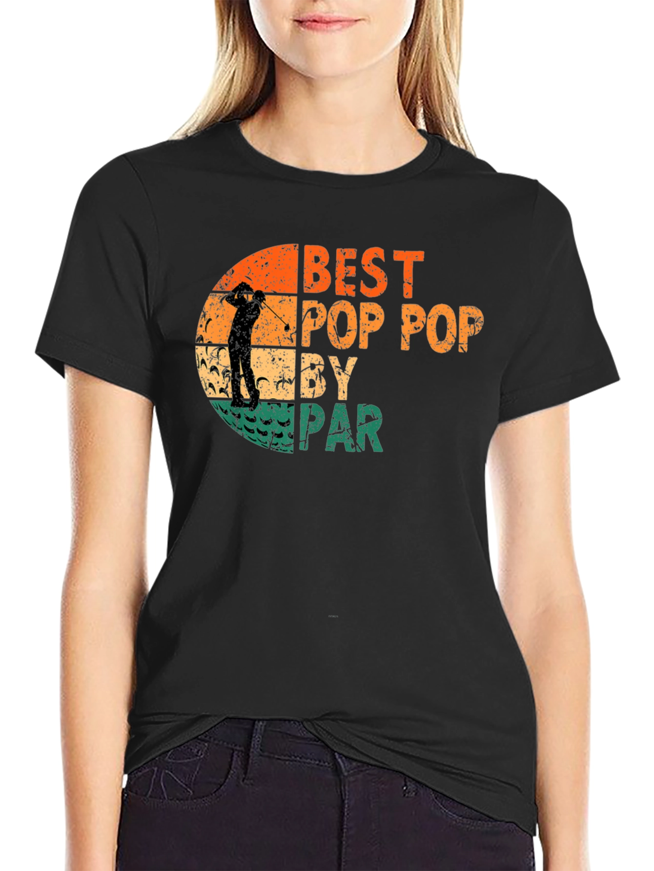 Best Pop Pop By Par Golf T-Shirt