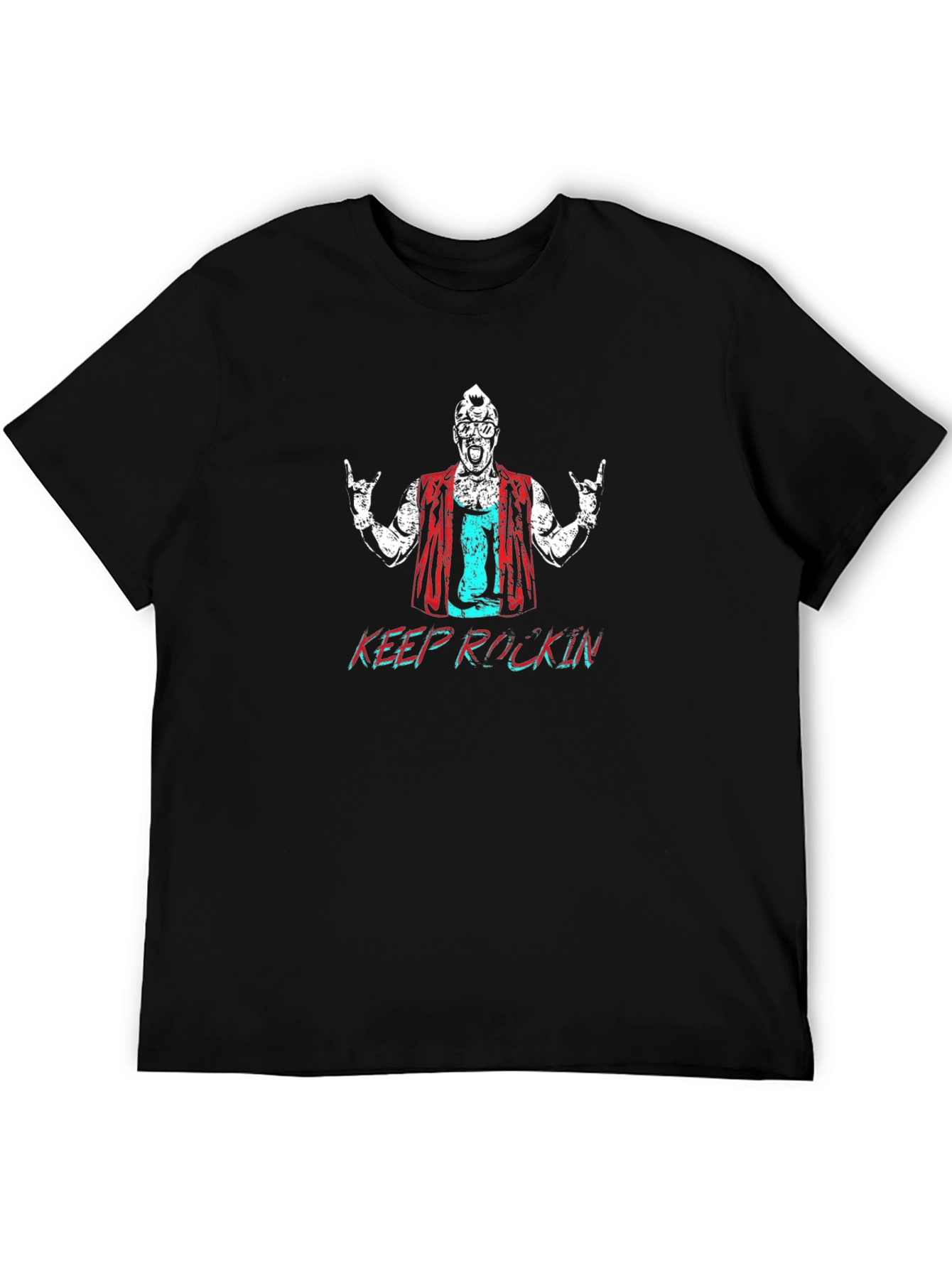 Keep Rockin Graphic T-Shirt