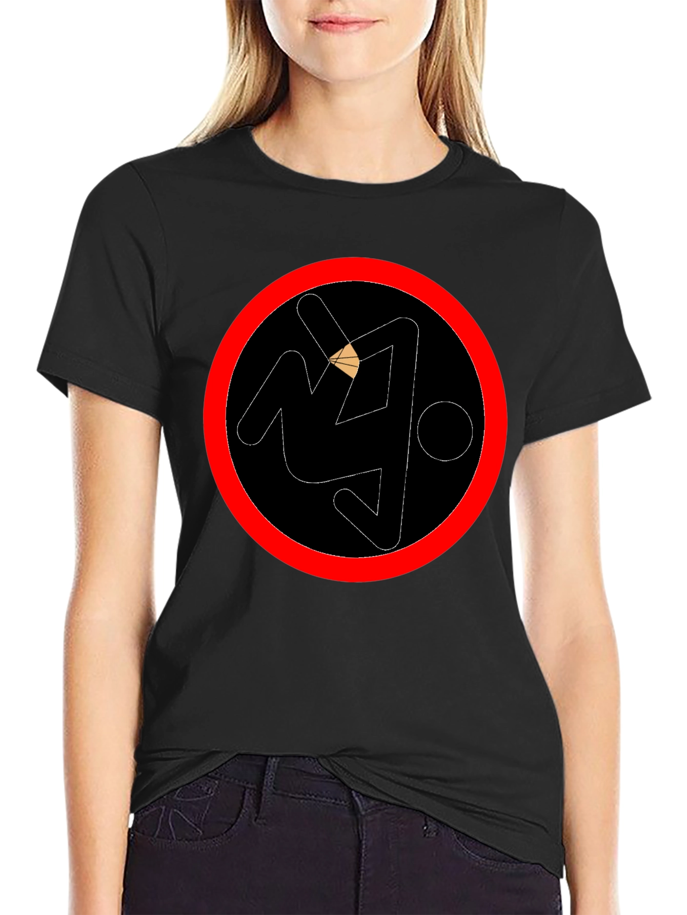 Black Circle Logo T-Shirt