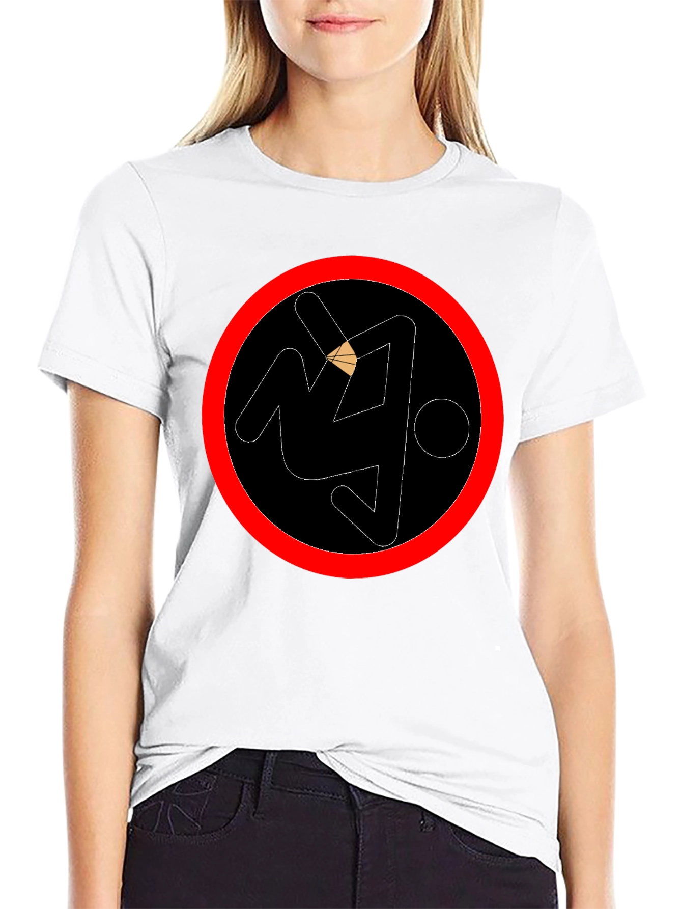 Black Circle Logo T-Shirt