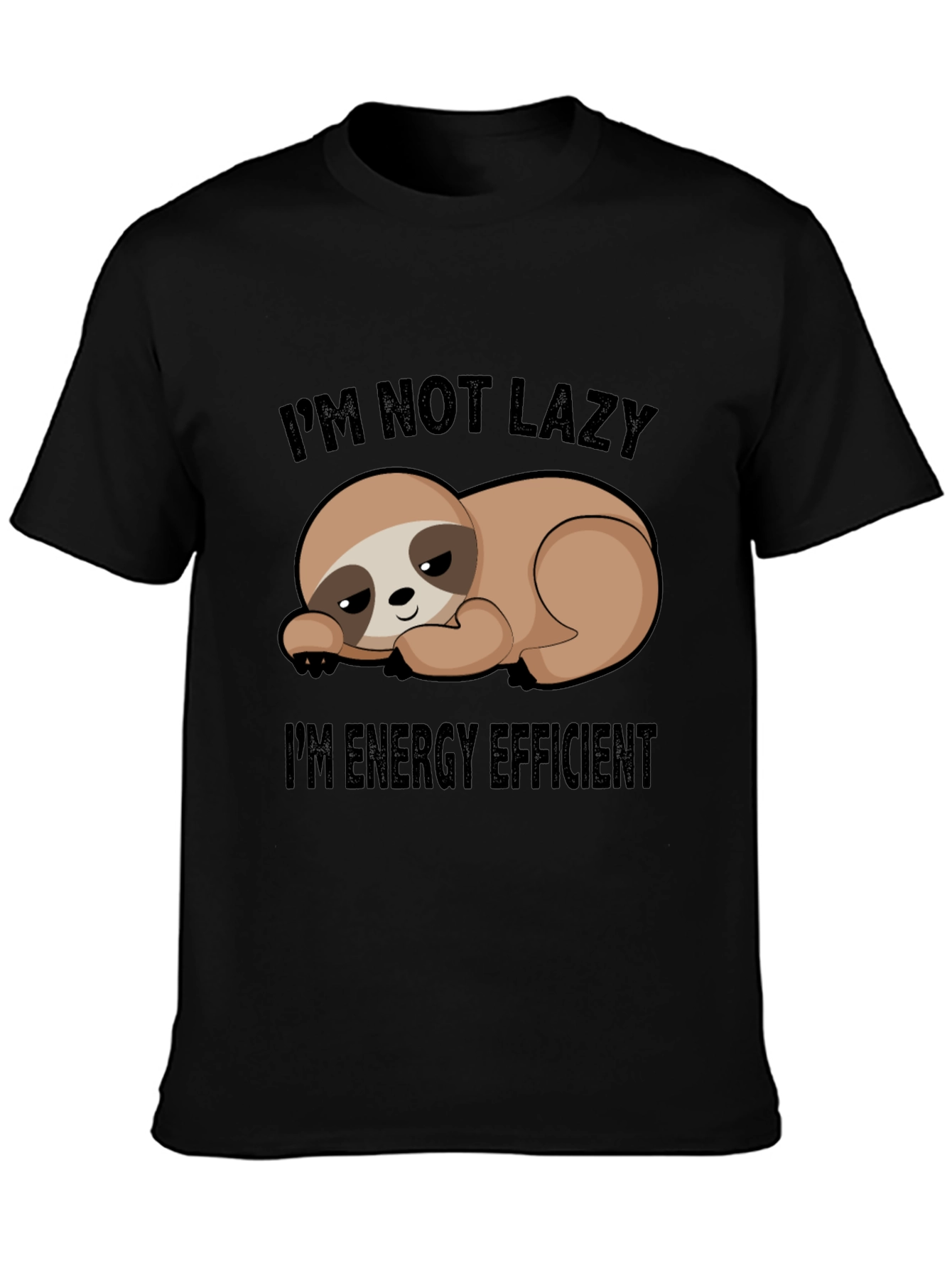 Funny Sloth Im Not Lazy T-Shirt