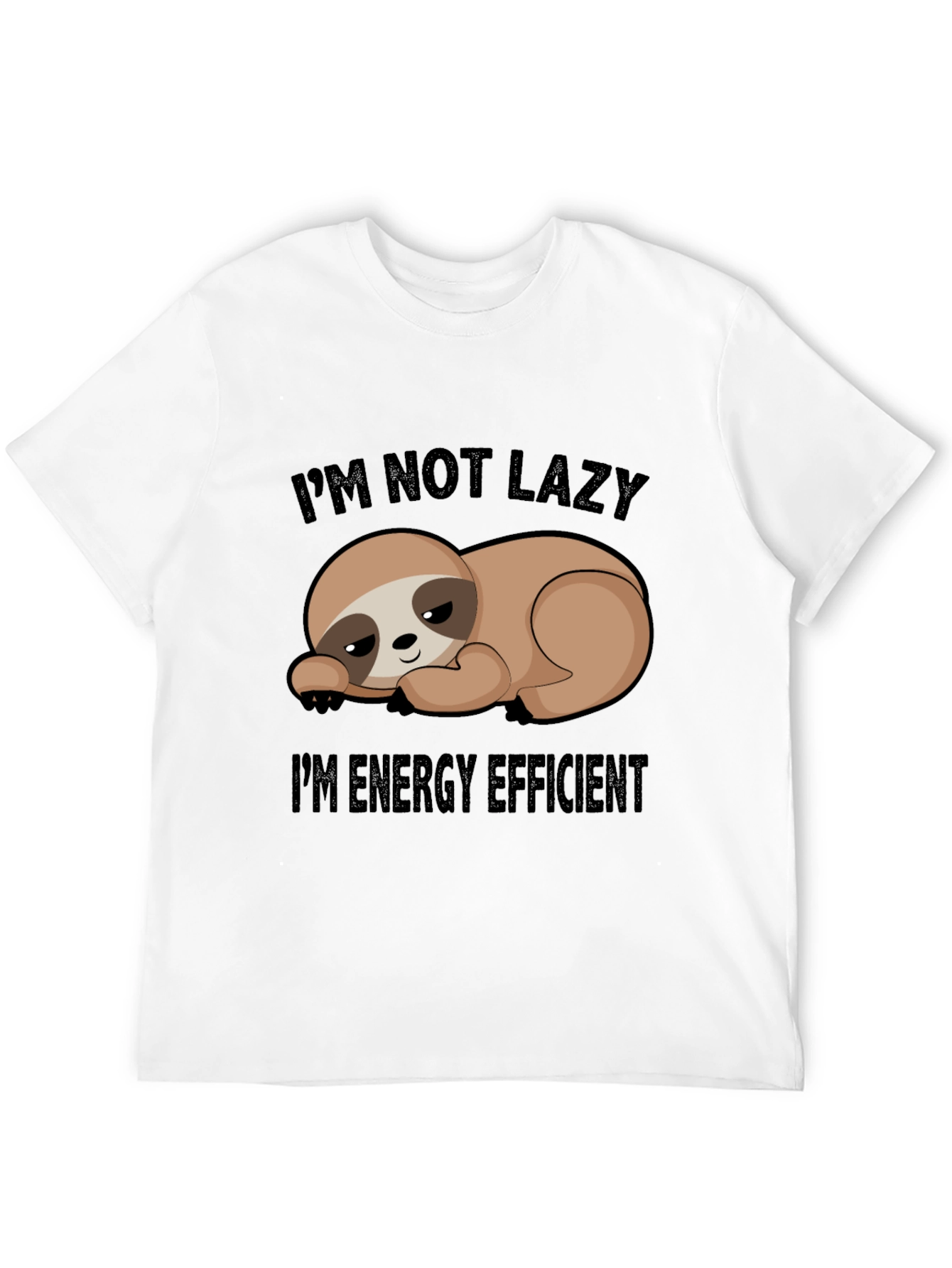 Funny Sloth Im Not Lazy T-Shirt