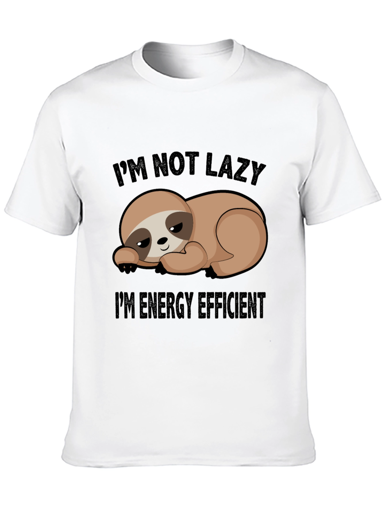 Funny Sloth Im Not Lazy T-Shirt