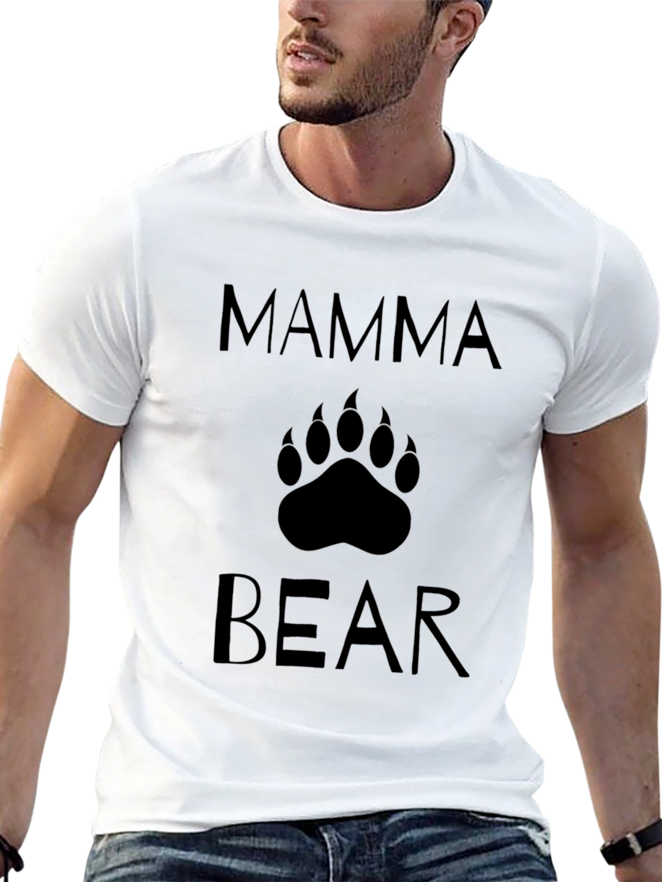 Mamma Bear Graphic T-Shirt