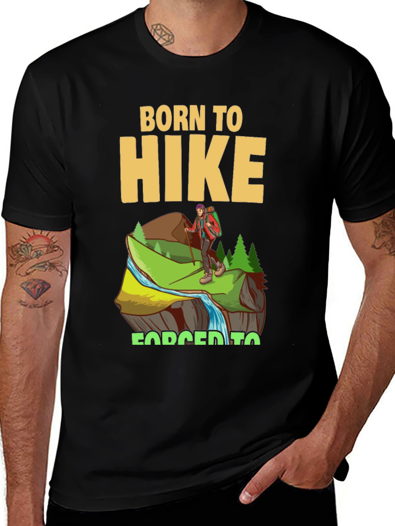 Born to Hike Graphic Tee