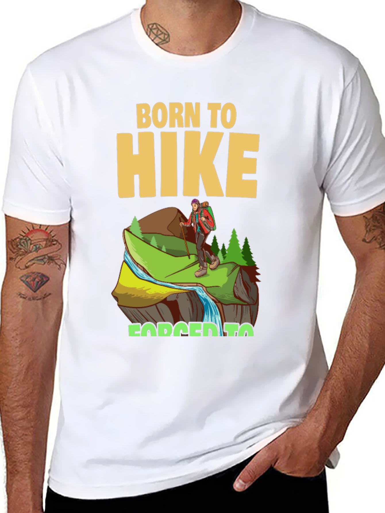 Born to Hike Graphic Tee